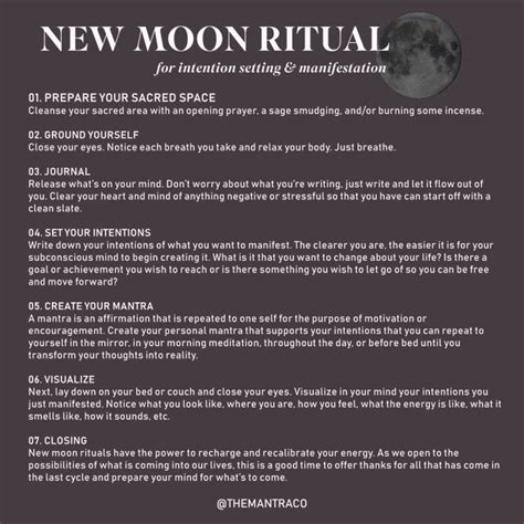 The New Moon as a Time for Spiritual Renewal in Wicca